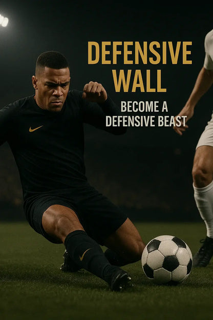 Football training for Defenders,front